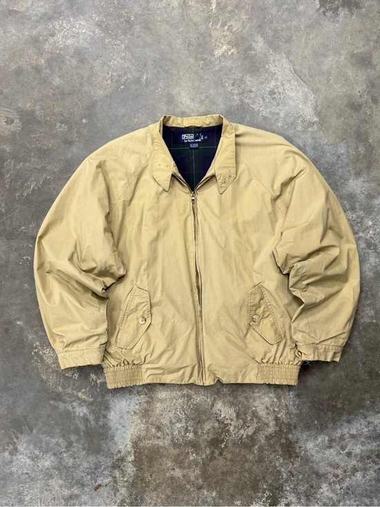 Polo Ralph Lauren Other - Vintage Polo Ralph Lauren Harrington Full Zip Plaid Lined Bomber Jacket